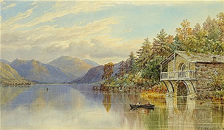 Ebenezer Alfred Warmington : 'Ullswater from Near Pooley Bridge'