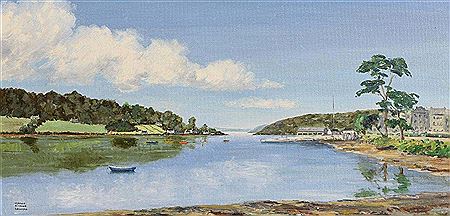 Terence Atridge Williams : Owenabue River, Currabinny and Crosshaven, Co Cork