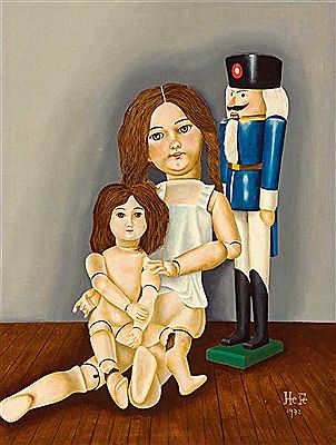 Helmut Fetz : Two dolls and a nutcracker