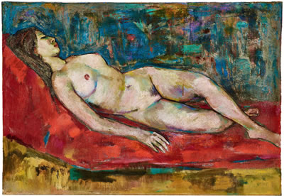 De-Jinn Shiy : Reclining Nude (Lin Ssu-Tuan)