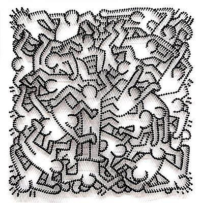 Alessandro Padovan : Omaggio a Keith Haring III