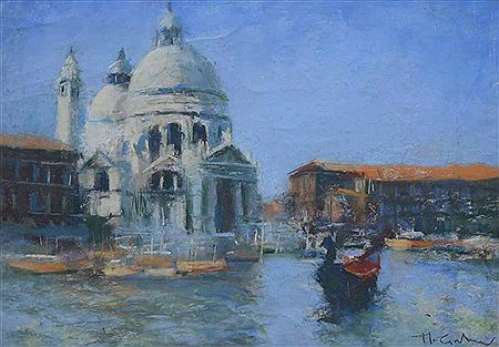 Marc Grimshaw : Santa Maria della Salute, Venice'