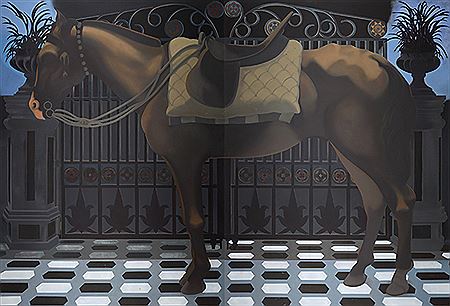 Natraj Sharma : Urban Animal (Horse) (diptych)