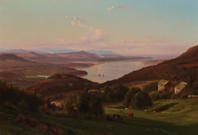 Johann Hermann Carmiencke : Hudson River Landscape