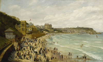 Adolph Behrens : A VIEW OF SCARBOROUGH