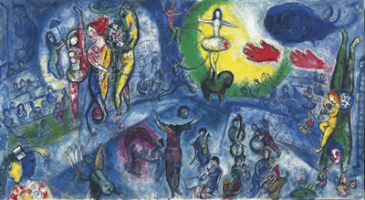 Marc (Moishe Shagal) Chagall : LE GRAND CIRQUE