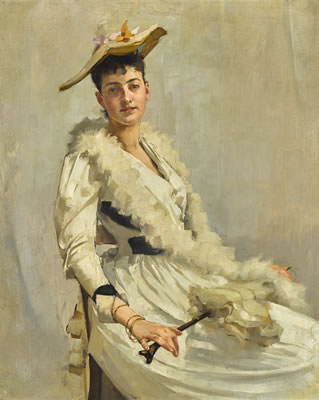 Alexander Mann : PORTRAIT OF MADEMOISELLE B.