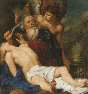 Pieter Thys : SACRIFICE OF ISAAC