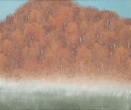 Melquiades Alvarez : 'Bosque en otoño'. 1995