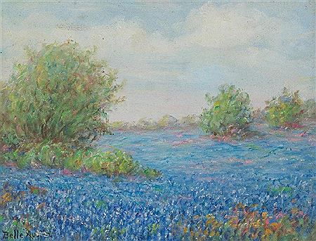 Martha Elizabeth (Belle) Austin : Bluebonnets