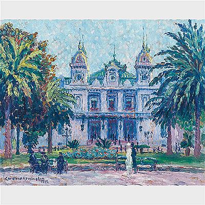 Caroline Helena (Wilkinson) Armington : LE CASINO DE MONTE CARLO (FACADE)