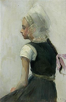 Ann Susan Zileri : Portrait of a Young Woman