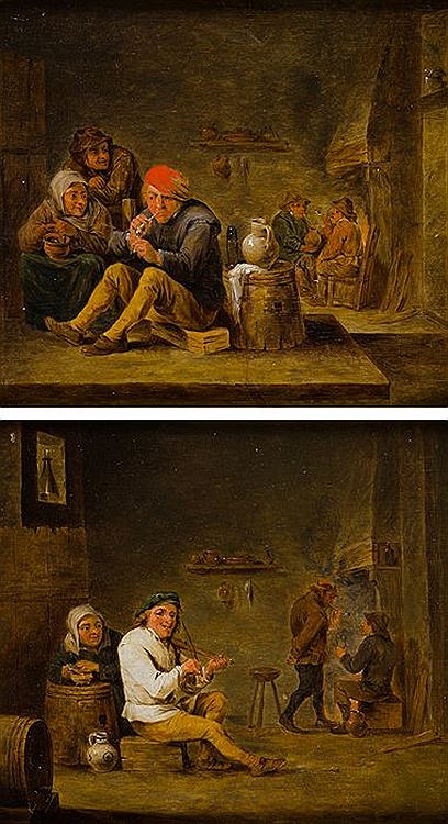 David Teniers III : From Auction Records