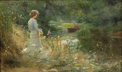 Charles William Wyllie : The Backwater