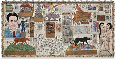 Howard Finster : Traveling Show: Presentation Piece Detailing the Life of Howard Finster, 1988