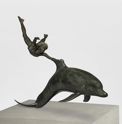 David Wynne : Boy with Dolphin