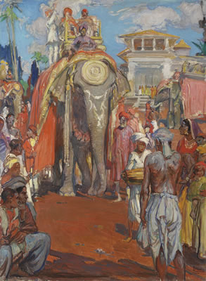 Charles Fouqueray : THE MAHARAJA'S ARRIVAL