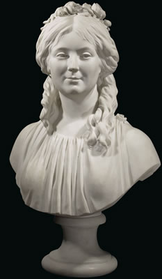 Jean-Antoine Houdon : LA COMTESSE JEAN-ISAAC DE THELLUSSON DE SORCY (1770-1845)