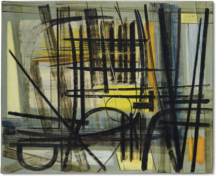 Hans Hartung : From Auction Records