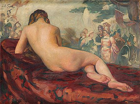 Theodor Grott : The Continence of Scipio, 1919