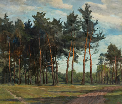 Leonid Mikhailovich Steele : Pine Forest