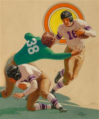 Simeon Bradley : Block Right, probable magazine cover