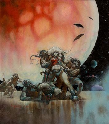 Arthur Suydam : Echo of Futurepast #4 cover, February 1985