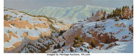 Glen Spencer Hopkinson : Clark's Fork Canyon