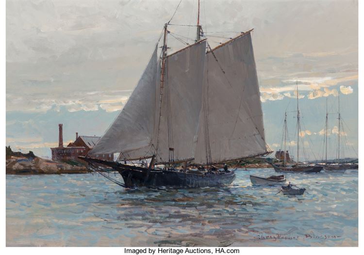 Christopher Blossom : From Auction Records