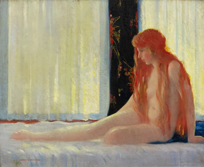 James Roy Hopkins : Nude in Repose