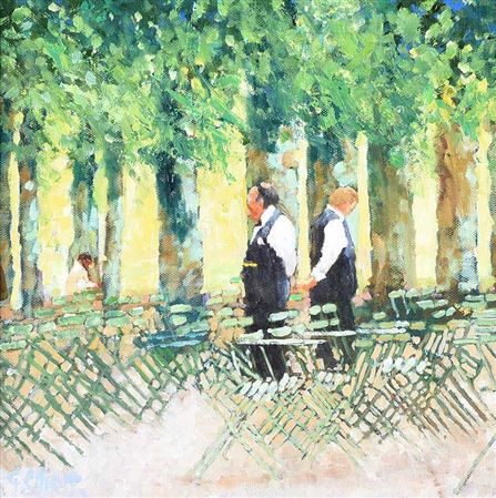 Graham Elliott : QUIET DAY, JARDIN DE LUXEMBOURG, PARIS