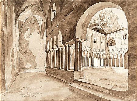 Anton Hallmann : Old Capuchin Convent in Amalfi