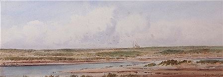 Frederick Henry Partridge : 'The Wreck on Holme Beach'