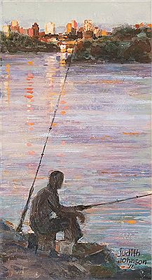 Judith Johnson : Harbour Fishing