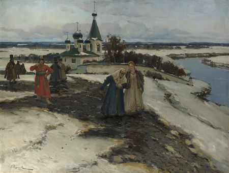 Constantin Westchiloff : On the Way from the Church