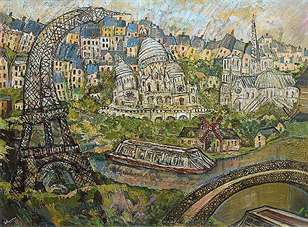 Derek Higginson : 'Montmartre, Paris'