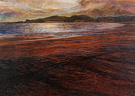 Selwyn Jones : Anglesey beach scene