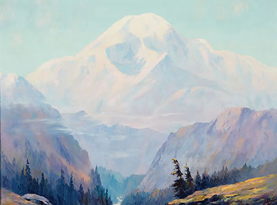 Jules Bernard Dahlager : Mount McKinley Alaska