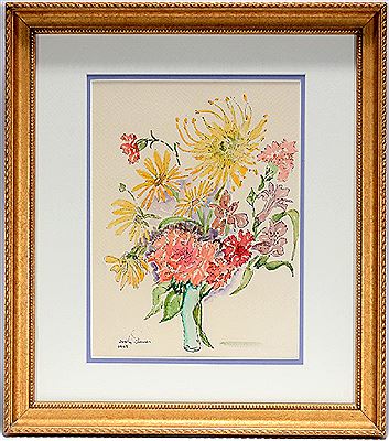 Dorothy Strauser : Yellow Mums