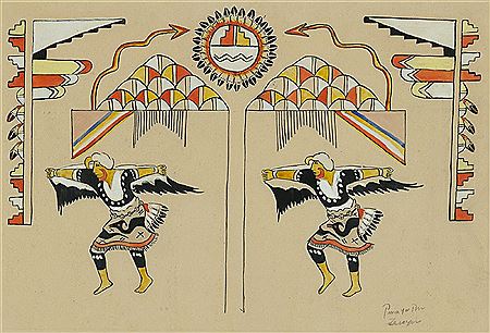 Tomas Vigil : Eagle Dancers