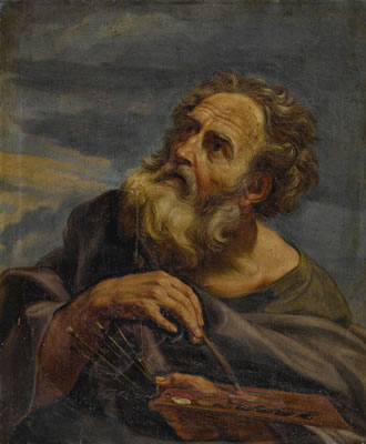 Giovanni Battista Gaulli : SAINT LUKE