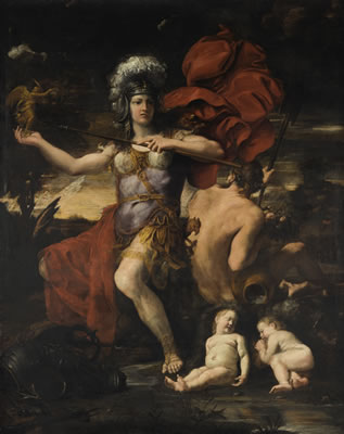 Andrea Sacchi : AN ALLEGORY OF ROME