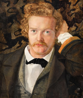 John Brett : PORTRAIT OF ARTHUR BRETT