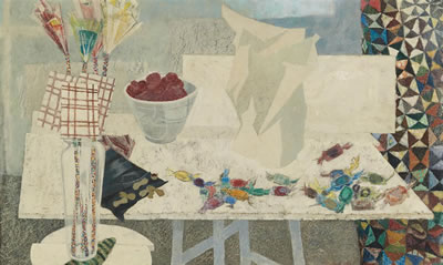 Charles William McGee : Untitled (Table Top Still Life).