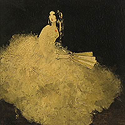 Walter Heimig : Lady in ball gowns