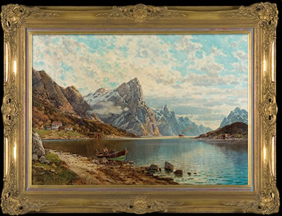 Carl Bertold : By the Fjord