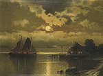 Carl Bertold : Nocturno. Moon over Waters