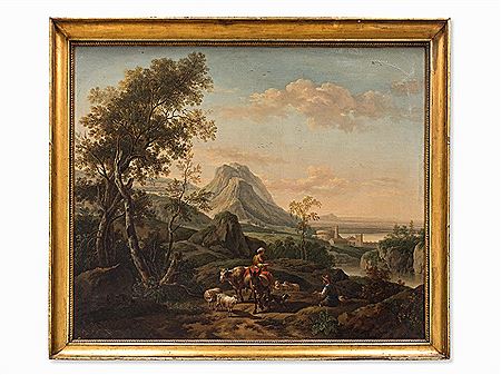 Joseph Roos : Viehhirte in südlicher Landschaft, 1770