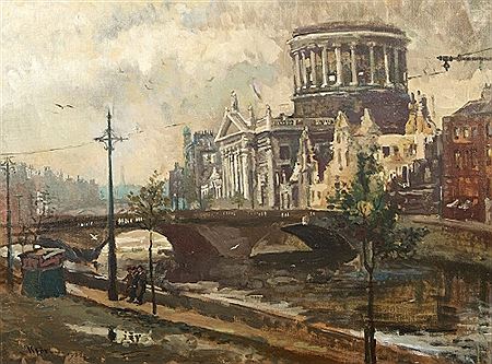 Kathleen Fox : Ruins of the Four Courts