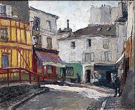 Georges Guido Filiberti : Montmartre - 1935